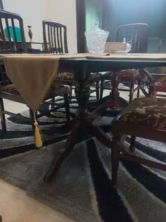 6 seat dinning table pure sheesham