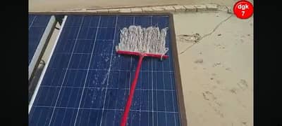 solar plates cleaning