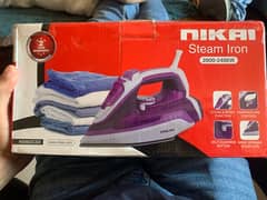 nikai steam iron