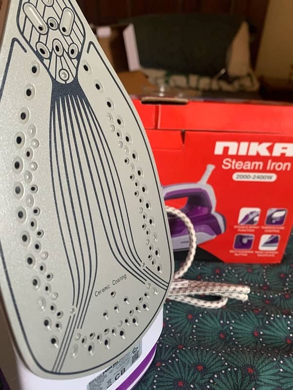 nikai steam iron 2