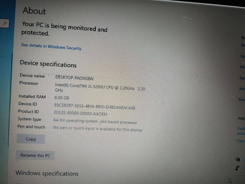 Acer Travel Mate P446 8/180Gb I5 5th Gen 8