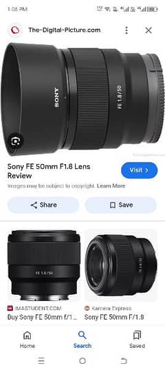 Sony 50mm best candtion lens