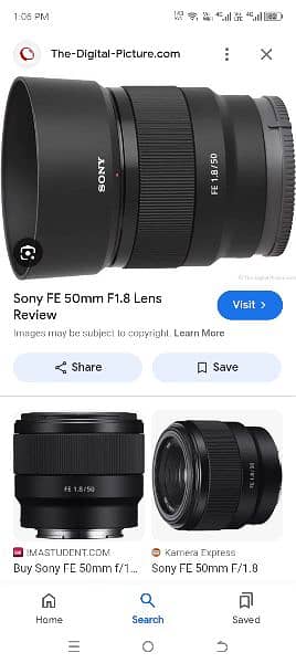 Sony 50mm best candtion lens 1