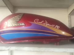 urgent sale Honda CD 70 tanki and tapa original