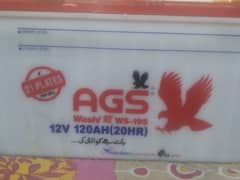 AGS battery for sale 120AH