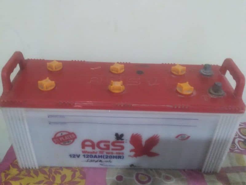 AGS battery for sale 120AH 2