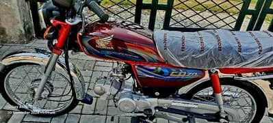 Honda cd 70 new conditions 10by10