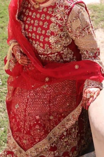 Bridal lehnga | Wedding dress | Barat dress | bridal lehnga for sale* 2