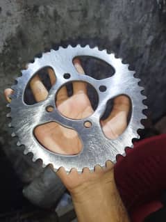 7T motorcycle sprocket.