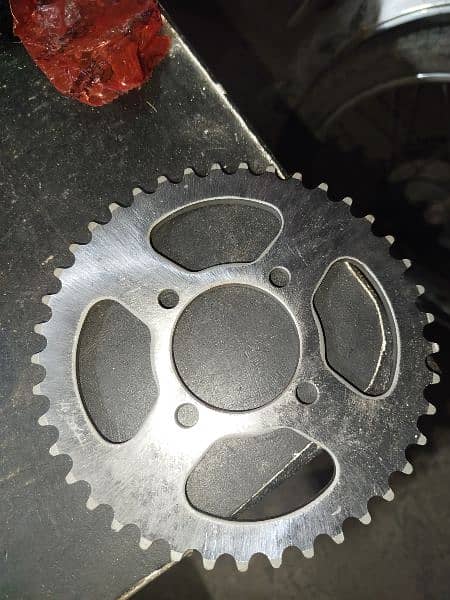 7T motorcycle sprocket. 1