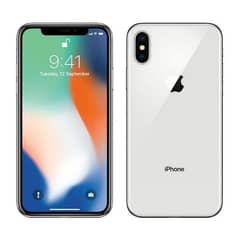 USED - Apple iPhone X - 64GB - Factory Unlocked - NON- Charger & Cover