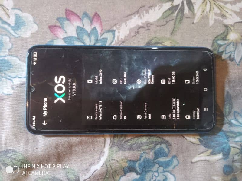 Infinix note 12 3