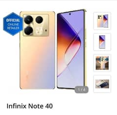 Infinix not 40 just box open 16/256