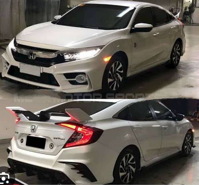 Honda civic 2017to 2022 FC450 body kit available 1