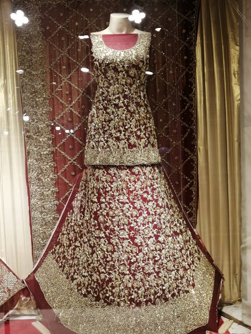 USED BRIDLE LEHNGA 1