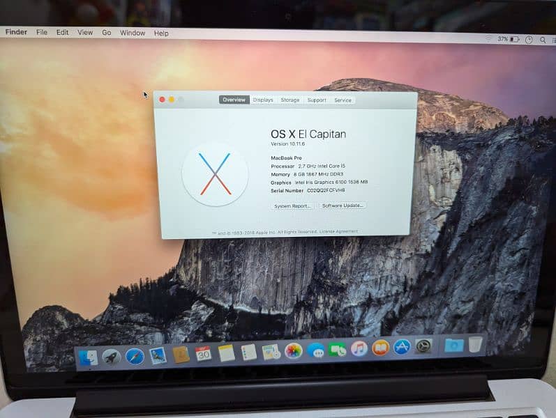 MacBook Pro Core i5 2015 3