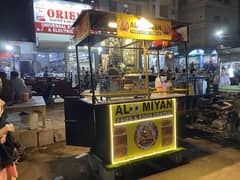 fries stall with fries and samosa setup for sale