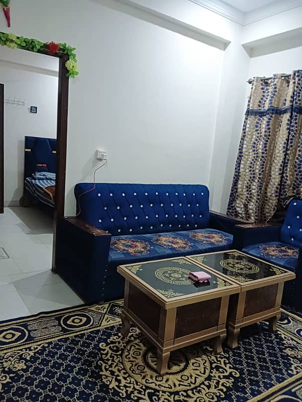 Monthly basis 1bed apartment for rent 0