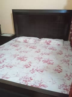 Double bed with matress