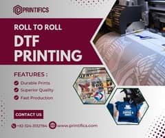 DTF Printing Services - High Quality & Affordable Rates