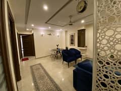 5 Marla Furnished Flat 2 Bedrooms Attach Bathroom 1 Kitchen Available For Rent In EDEN CITY Lahore For Short Time