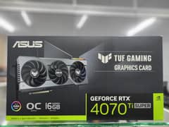 Asus Tuf gaming RTX 4070ti super 16G electronic gaming card