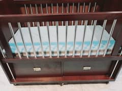 Baby Cot Bed with Mattress