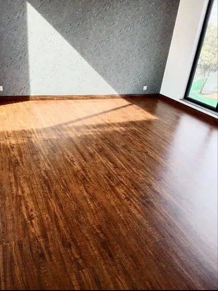 Pvc Vinyl Floor Tiles / Wood Floor. 2