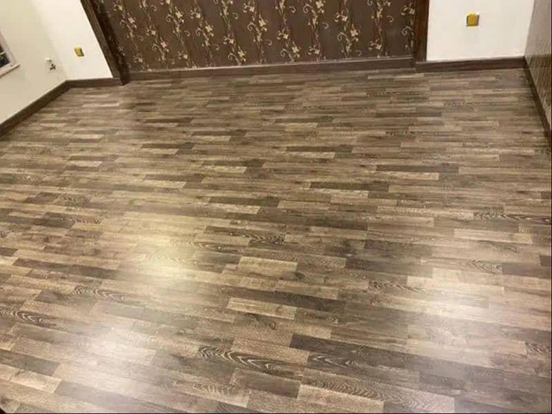 Pvc Vinyl Floor Tiles / Wood Floor. 7