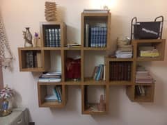 Pure wooden Book shelf