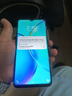 vivo y27 6/128gb all box charger sirf finger is not work Baki all ok