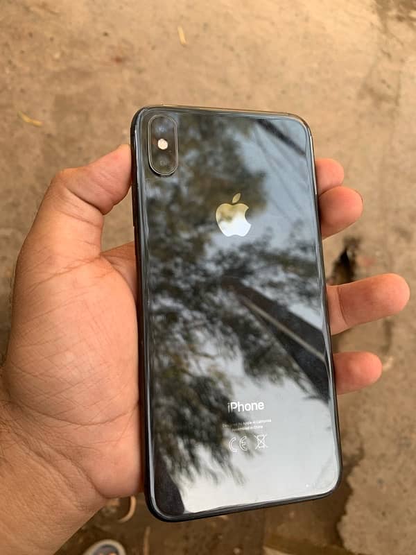 iphone xs max 256gb PTA APPROVED Single sim Waterpack 3