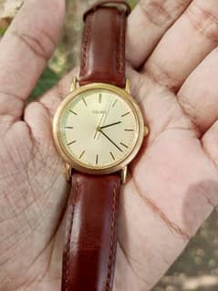 Seiko vintage gold plated