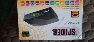 Spider Forever 20  4K Ultra HD,   satellite receiver