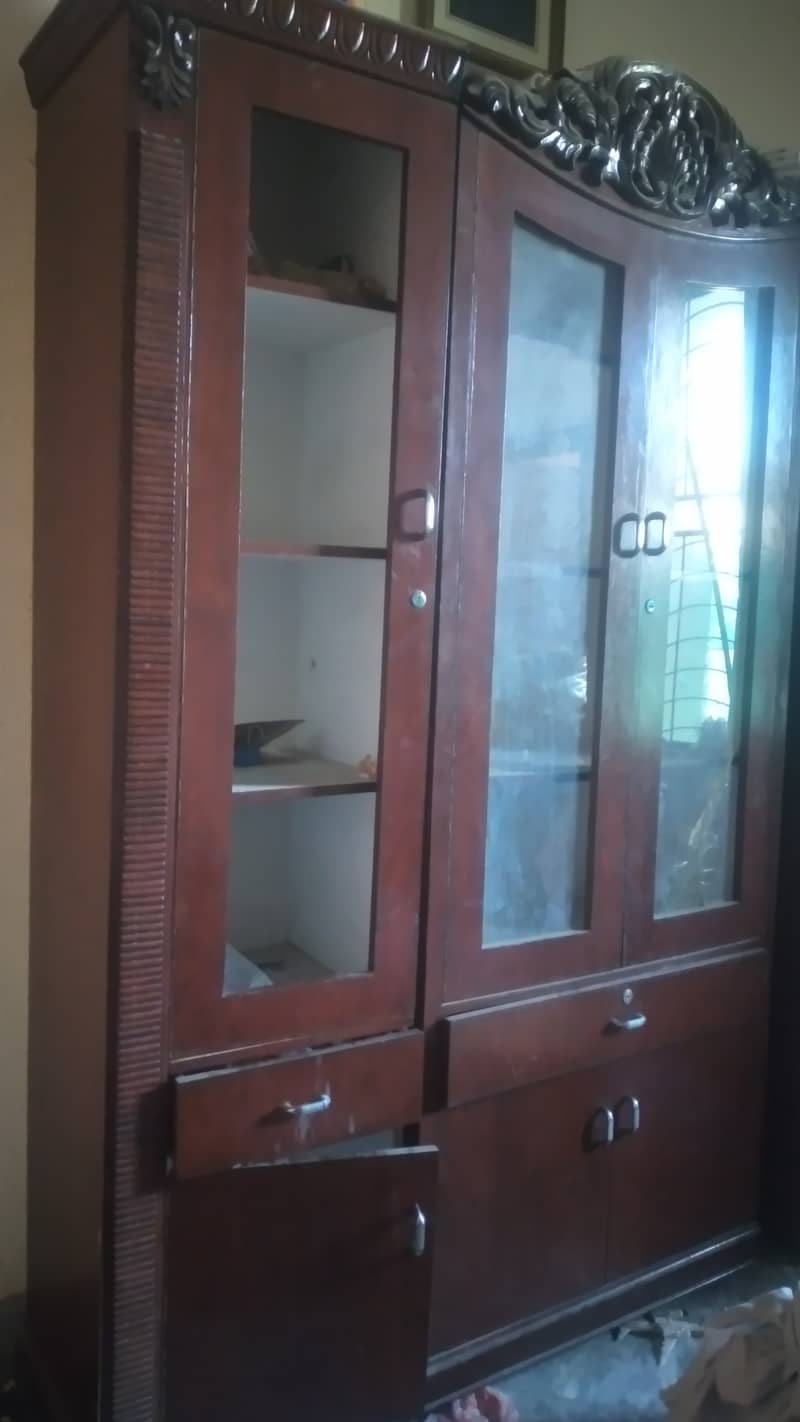 Showcase And Double Cupboard For Sale 6