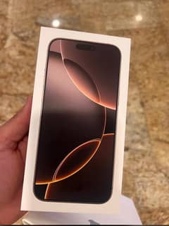 iPhone 16 pro max 256GB box pack HK dual sim non pta