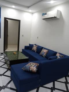 1 Bed Luxury Full Furnished Flat Is Available For Rent in Sector D Bahria Town Lahore