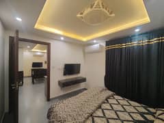 1 Bed Fully Furnished Flat Is Available For Rent In Sector E Bahria Town Lahore 0