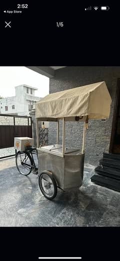 Food cart cycle/ food stall for urgent sale