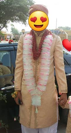 Golden Sherwani