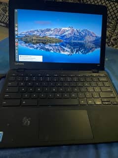 lenovo touch display chrome book with charger 10/10