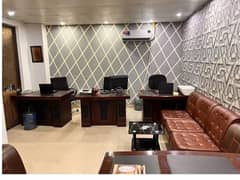 Area 310 Sq. ft Office For Sale Monthly Rental income 40k Best Investment on Main Boulevard Gulberg Lahore Original Pics