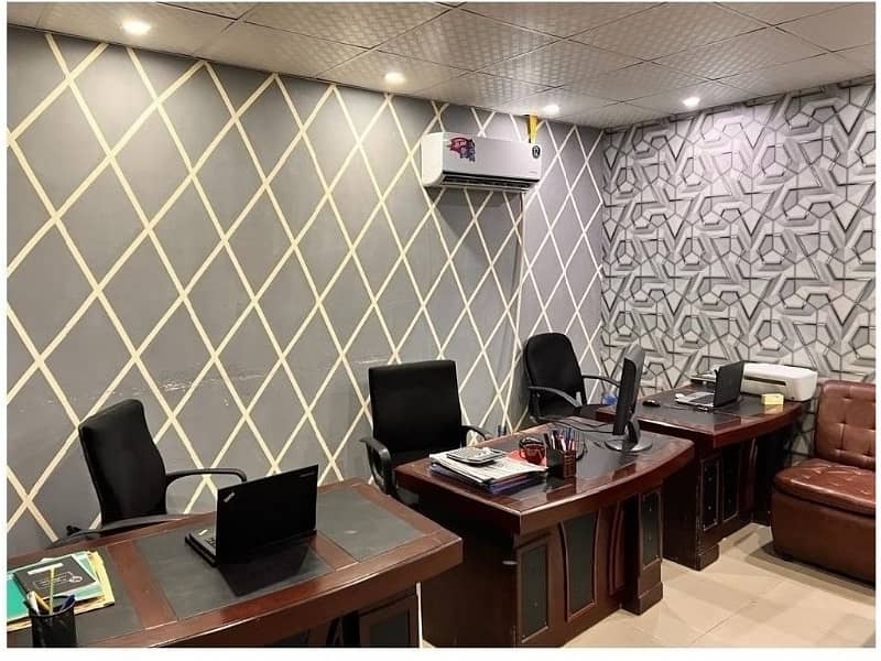 Area 310 Sq. ft Office For Sale Monthly Rental income 40k Best Investment on Main Boulevard Gulberg Lahore Original Pics 3