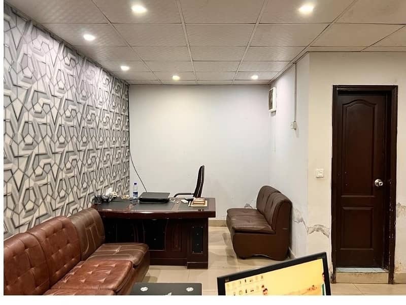 Area 310 Sq. ft Office For Sale Monthly Rental income 40k Best Investment on Main Boulevard Gulberg Lahore Original Pics 5