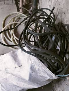 Used silver electric wire 7/52