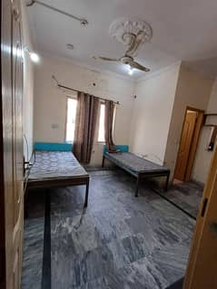 furnished separate room one Seats available for rent Near Ucp University back off yousaf restaurant or Bashart choak or Abdul Sattar Eidi Road, Shaukat Khanum Hospital