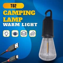 CAMPING BULB,  Rechargeable Bulb Type C (T01) for Outdoor