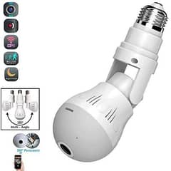 Wifi Flexible Light Bulb Camera 1080p Hd Wireless 360 Degree