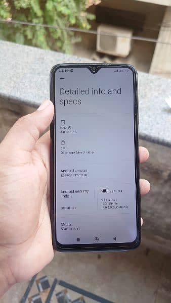 Redmi 9T 4 128 dual sim official pta approved with box 10