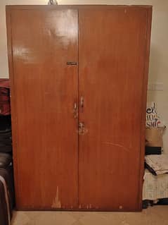 strong wooden cupboard. Good shape